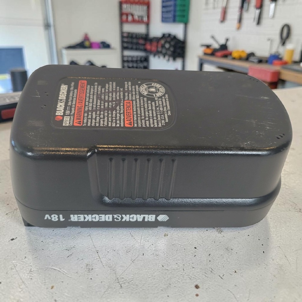 Genuine Black & Decker HPB18 18V Ni-Cd Slide Pack Battery TESTED Single Source
